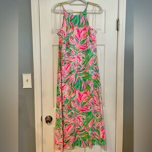 NWT Lilly Pulitzer Margot Maxi Dress in Croc My World!